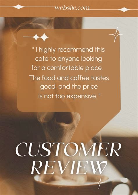 Coffee Shop Testimonials Banner